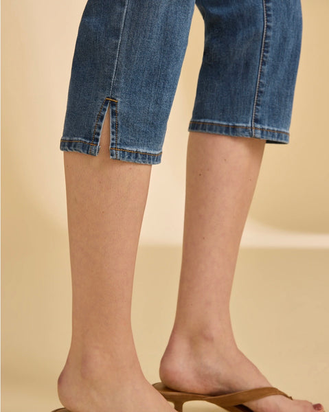 FDJ - SUZANNE MEDIUM WASH CAPRI - 6857779