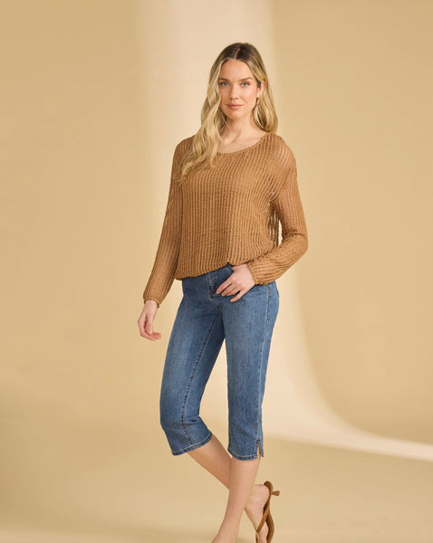 FDJ - SUZANNE MEDIUM WASH CAPRI - 6857779