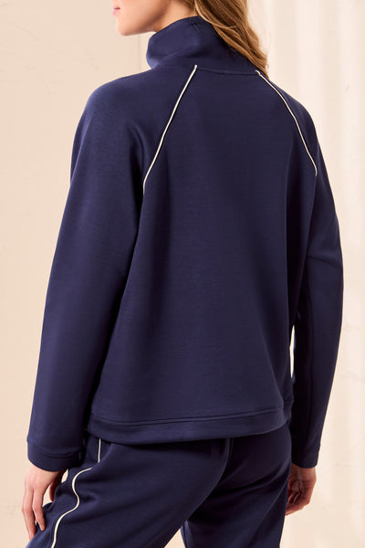 TRIBAL - TECHNO LUX 1/4 ZIP POPOVER - 3154O-3390