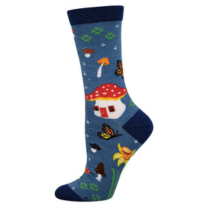 SOCKSMITH BAMBOO CREW SOCKS - MAGICAL FOREST