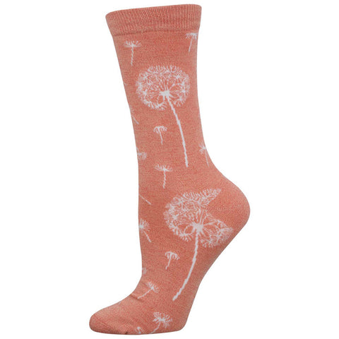 SOCKSMITH BAMBOO CREW SOCKS - DANDELION DREAMS