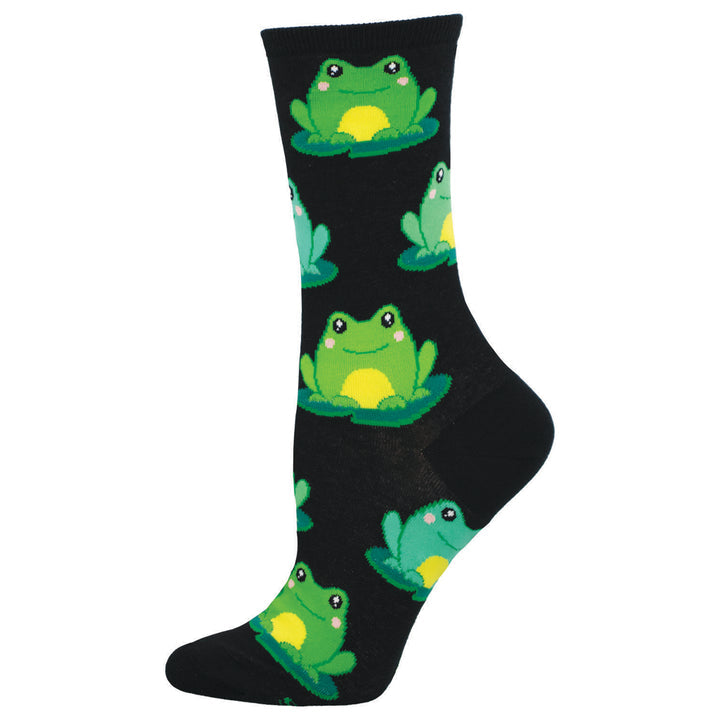 SOCKSMITH CREW SOCKS - FRIENDLY FROGS