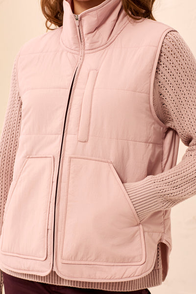 TRIBAL - PACKABLE PUFFER VEST -3178O-8515