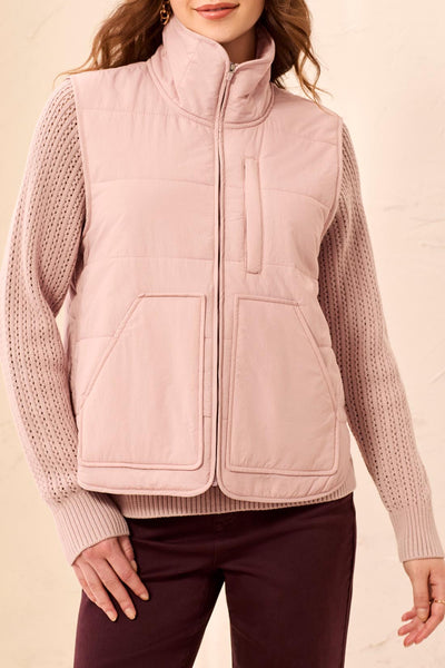 TRIBAL - PACKABLE PUFFER VEST -3178O-8515