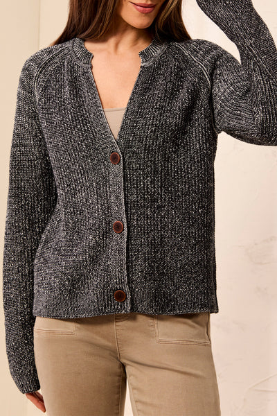TRIBAL - BUTTON FRONT CARDIGAN - 3183O-576 - 2 Colours