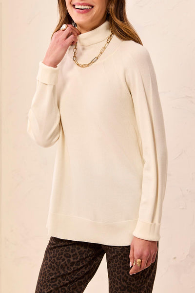 TRIBAL - SOFT LIGHTWEIGHT TURTLENECK SWEATER - 3210O-8477 - 4 Colours