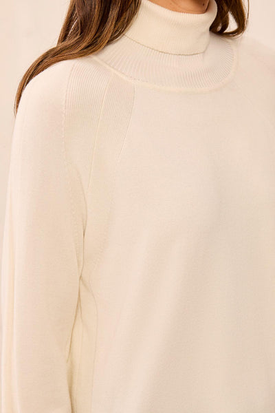 TRIBAL - SOFT LIGHTWEIGHT TURTLENECK SWEATER - 3210O-8477 - 4 Colours