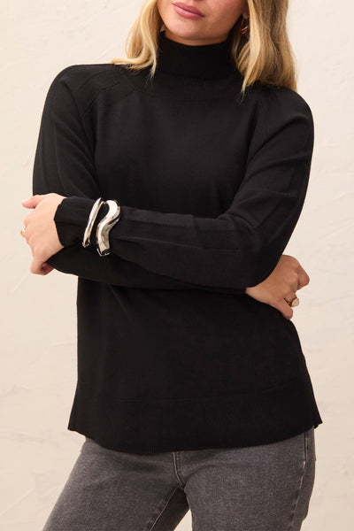 TRIBAL - SOFT LIGHTWEIGHT TURTLENECK SWEATER - 3210O-8477 - 4 Colours