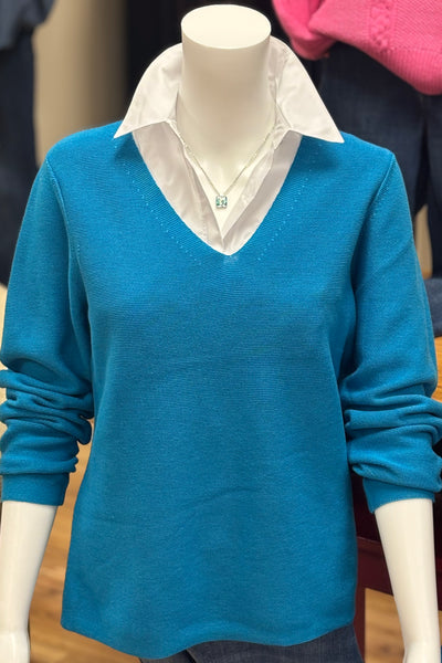 ALISON SHERI - WHITE COLLARED DICKIE - AS700A