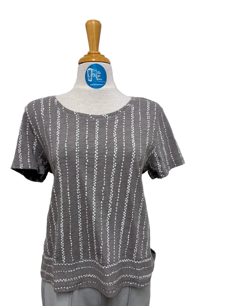 ESCAPE - DOCKSIDE STRIPE COTTON TEE - 11520 -2 Colours