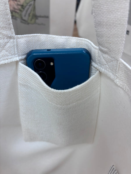 HOMETOWN COLLECTION - BLENHEIM LINEN-LOOK TOTE