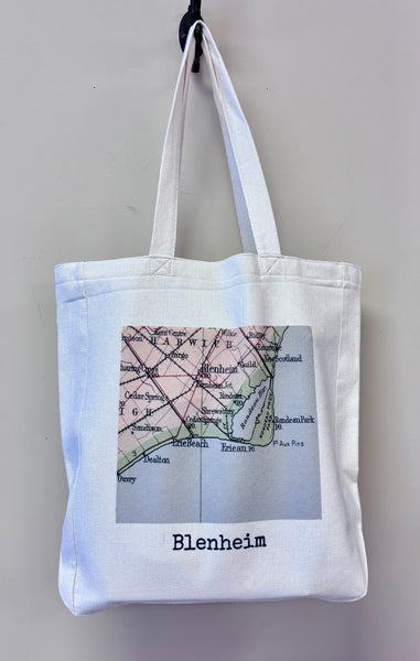 HOMETOWN COLLECTION - BLENHEIM LINEN-LOOK TOTE