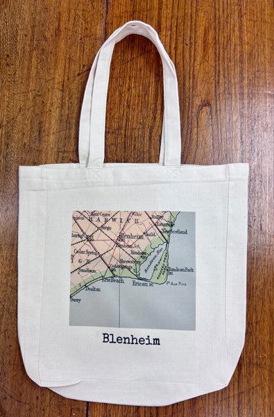HOMETOWN COLLECTION - BLENHEIM LINEN-LOOK TOTE