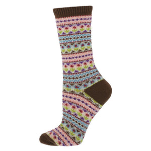 SOCKSMITH SWEATER SOCKS - BOUNTIFUL FLOWER BEDS
