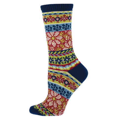 SOCKSMITH SWEATER SOCKS - COMFORTABLE IN THE GARDEN