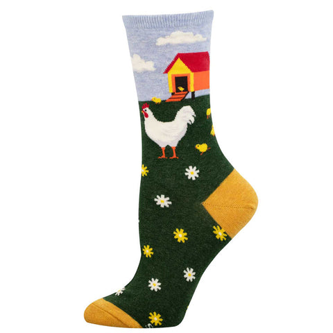 SOCKSMITH CREW SOCKS - MOTHER HEN