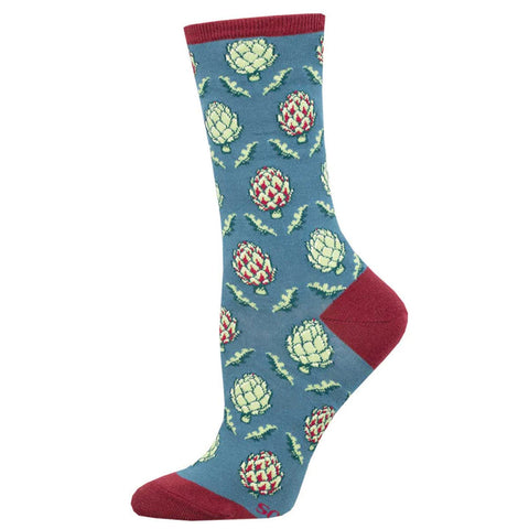 SOCKSMITH CREW SOCKS - OKIE DOKIE ARTICHOKIE