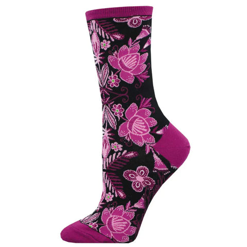 SOCKSMITH CREW SOCKS - FIESTA FLORAL
