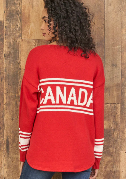 PARKHURST / COTTON COUNTRY - CANADA  HOCKEY SWEATER - 87137 - 2 COLOURS