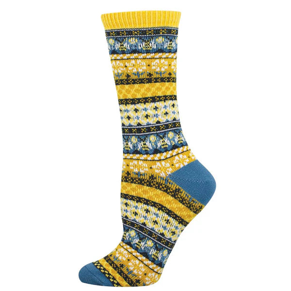 SOCKSMITH SWEATER SOCKS - HONEY BEES