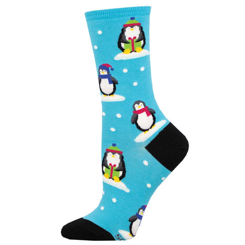 SOCKSMITH CREW SOCKS - PENGUINS