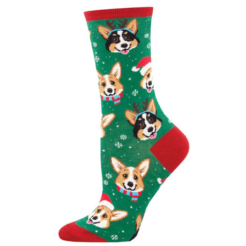SOCKSMITH CREW SOCKS - HAPPY PAWLIDAYS