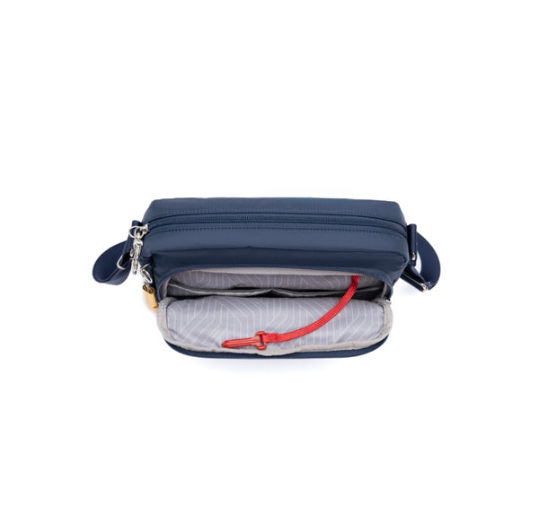 BESIDE-U - BISCUIT CROSSBODY WITH RFID POCKET AND ANTI-SLASH FABRIC - 3 colours