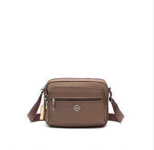 BESIDE-U - BISCUIT CROSSBODY WITH RFID POCKET AND ANTI-SLASH FABRIC - 3 colours