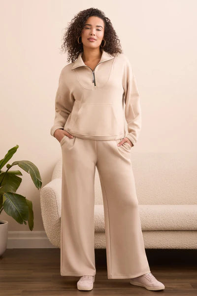 TRIBAL - TECHNO LUX 1/4 ZIP TOP - 2236O-3390 - 3 colours