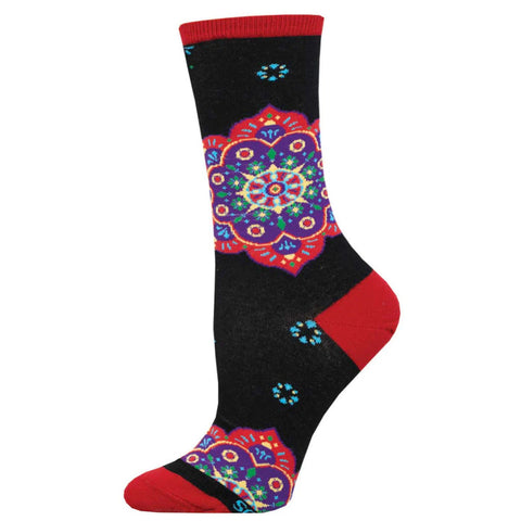 SOCKSMITH CREW SOCKS - MANDALA