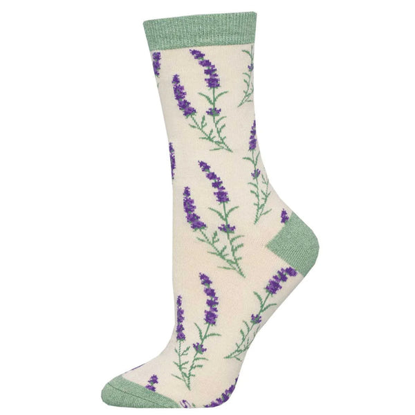 SOCKSMITH BAMBOO CREW SOCKS - LOVELY LAVENDER - 2 colours