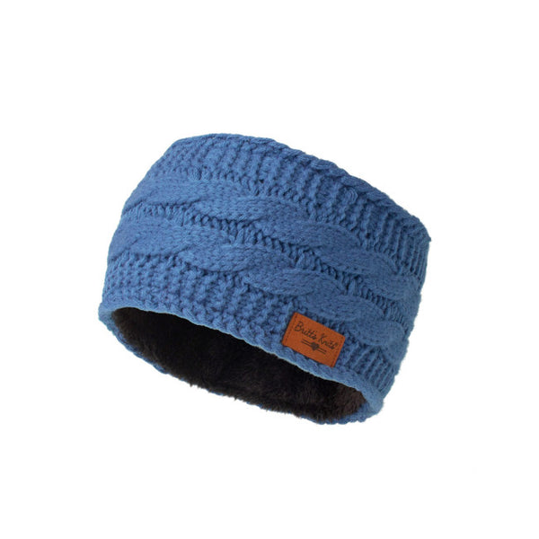 BRITT’S KNITS -  ORIGINALS PLUSH LINED HEADWARMER-  3 COLOURS