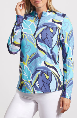 TRIBAL - PERFORMANCE SPF 50 PROTECTED  LONG SLEEVE TOP - 1410O-3024 - 2 Colours