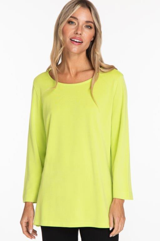 MULTIPLES - KEYLIME  3/4 SLEEVE JERSEY KNIT TOP - M14101TM