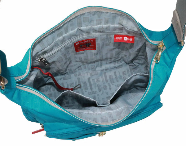 BESIDE-U - RFID PROTECTED BALLONA CROSSBODY BAG