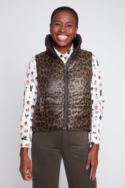 RENUAR - REVERSIBLE LUXE QUILTED VEST - R3953R-E3034- 2 Colours