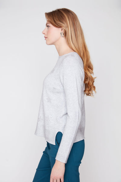 RENUAR - STAR SPARKLE SWEATER -R6011-4760- 2 Colours