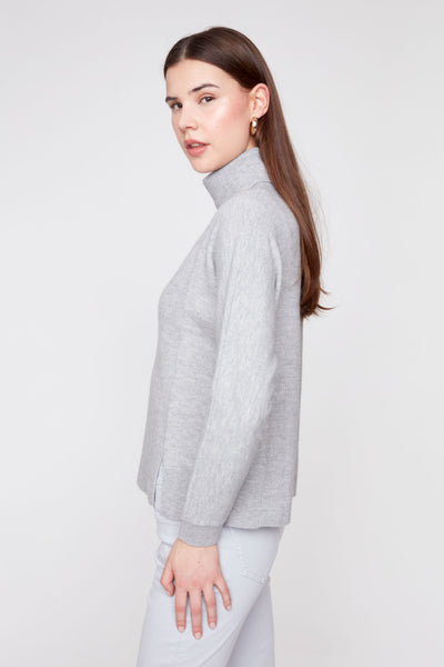 RENUAR - COZY YARN MOCK NECK SWEATERS - R6999-4797 - 4 Colours