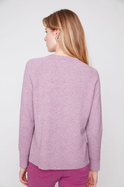 RENUAR - COMFY YARN RAGLAN SLEEVE SWEATER - R6952-4301 - 2 Colours