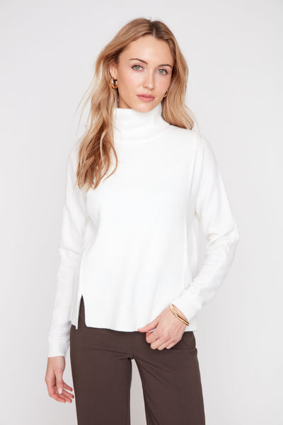 RENUAR - COZY YARN MOCK NECK SWEATERS - R6999-4797 - 4 Colours