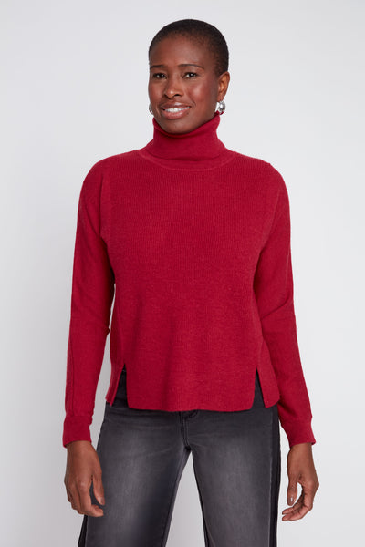 RENUAR - COZY YARN MOCK NECK SWEATERS - R6999-4797 - 4 Colours