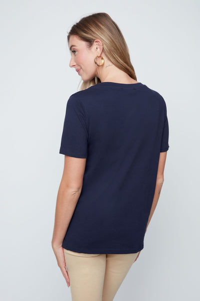 RENUAR -WHIMSICAL  HEART TEE - R7819-98G