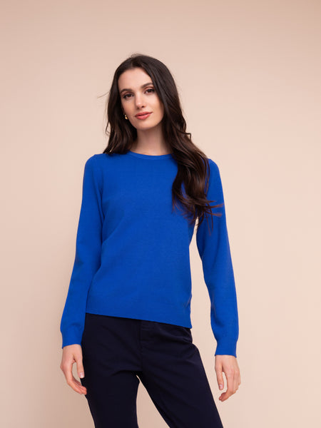 ALISON SHERI - LIGHTWEIGHT KNIT CREW SWEATER - AYRE704- 4 Colours