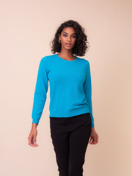 ALISON SHERI - LIGHTWEIGHT KNIT CREW SWEATER - AYRE704- 4 Colours