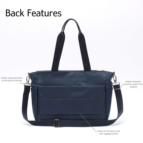 BESIDE-U - RFID PROTECTED / ANTI SLASH -  FESTIVAL TOTE