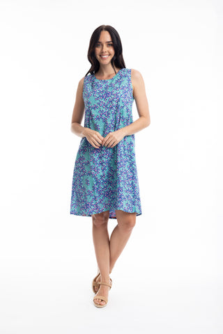 ORIENTQUE  - RADHANAGAR - REVERSIBLE ORGANIC COTTON DRESS - 81292