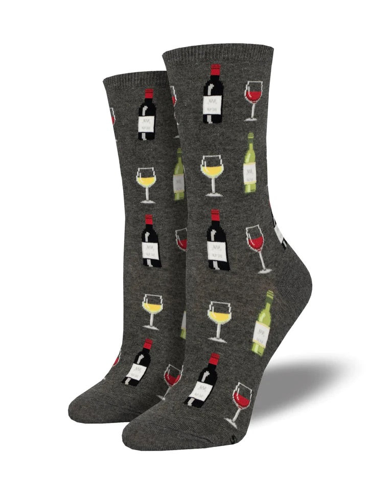 SOCKS SMITH - FINE WINE CREW CREW SOCK