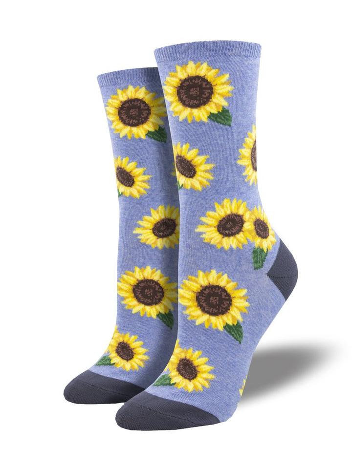 SOCKSMITH CREW SOCKS - MORE BLOOMING SOCKS - 2 COLOURS